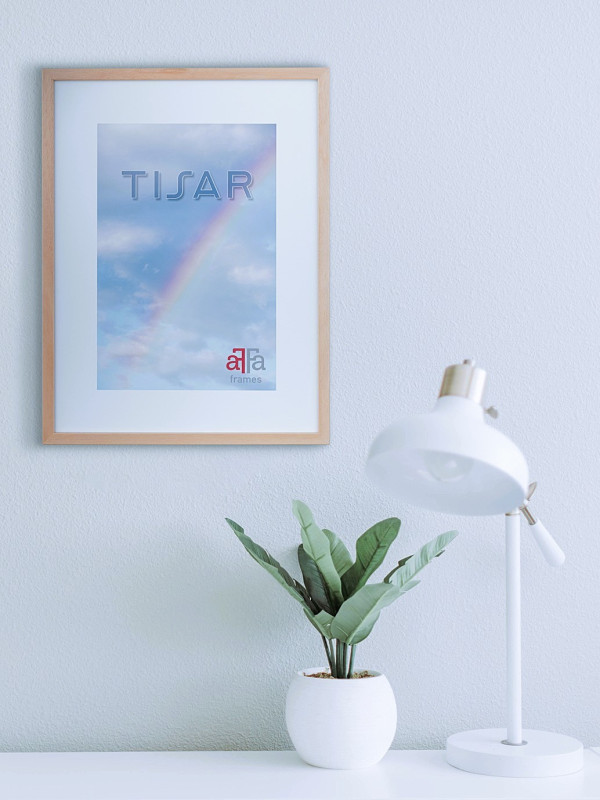 Ramka drewniana Tisar naturalna