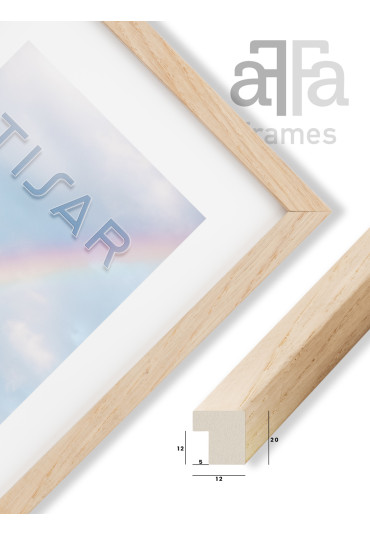 Ramka drewniana Tisar dąb