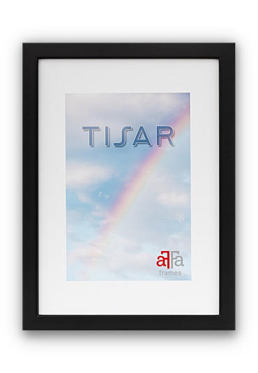 Ramka drewniana Tisar czarna
