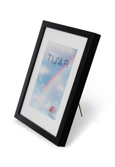 Ramka drewniana Tisar czarna