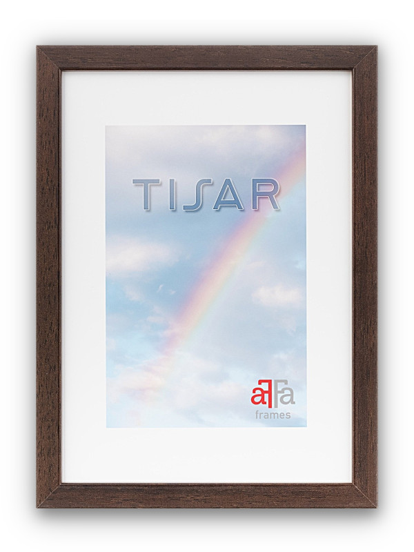 Ramka drewniana Tisar brązowa
