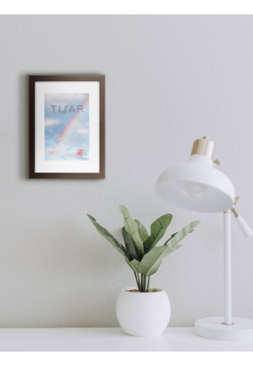 Ramka drewniana Tisar brązowa