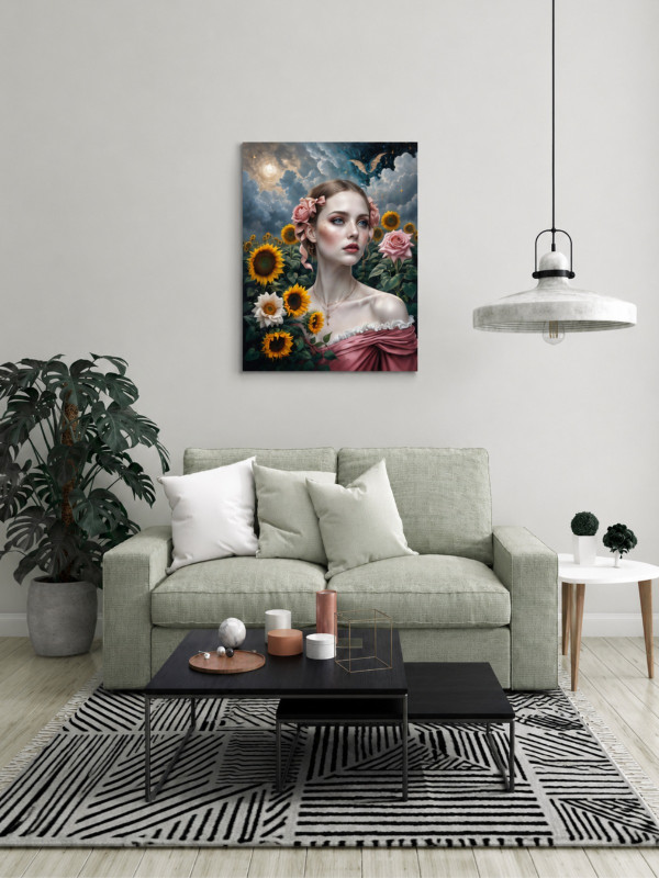 obraz na płótnie - canvas 50x70