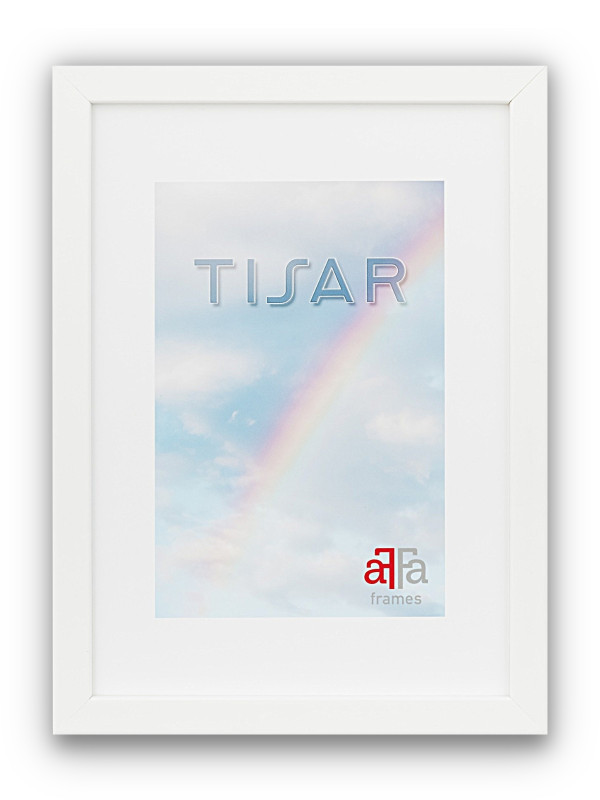 Ramka drewniana Tisar biała