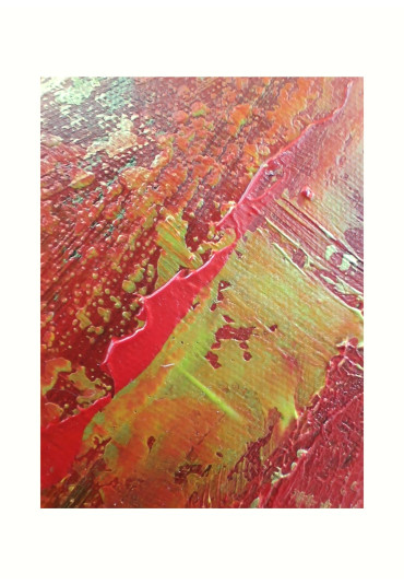 obraz strukturalny w ramie czarnej,  100% handmade, format  50x50