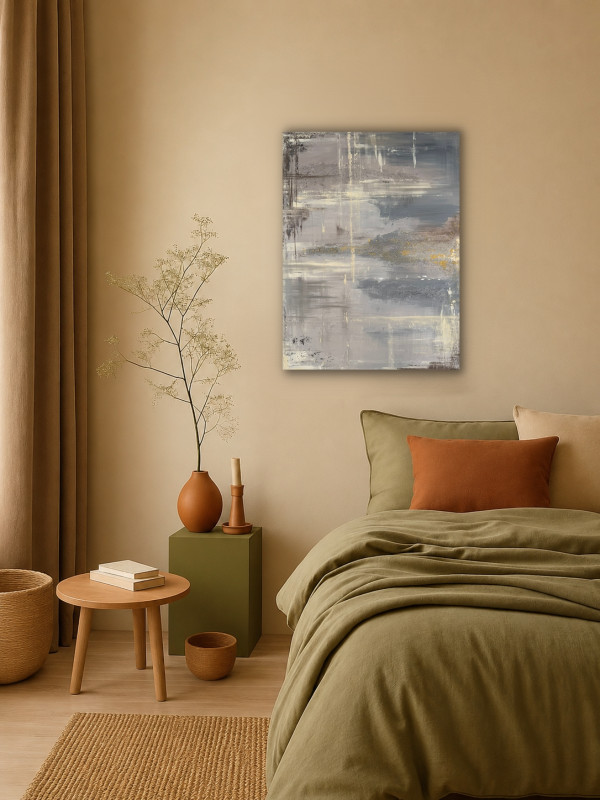 obraz strukturalny, 100% handmade, format 60x80