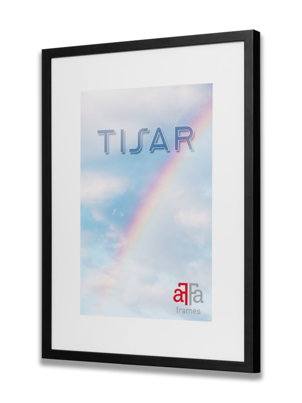 Ramka drewniana Tisar czarna