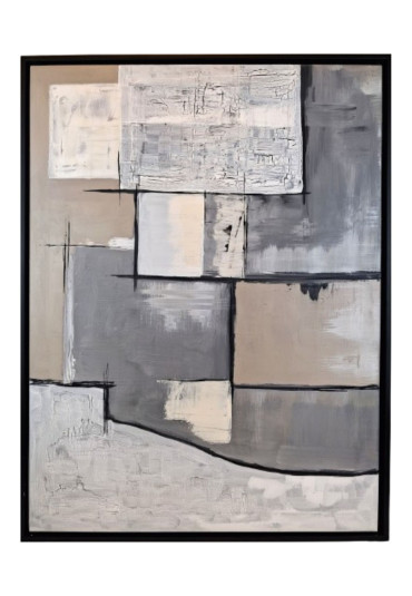 obraz na płótnie w ramie czarnej, 100% hand made  60x80,