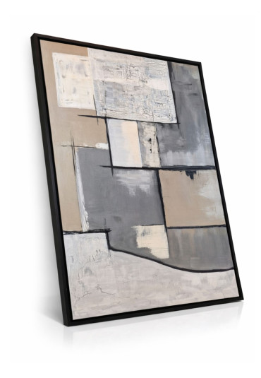 obraz na płótnie w ramie czarnej, 100% hand made  60x80,