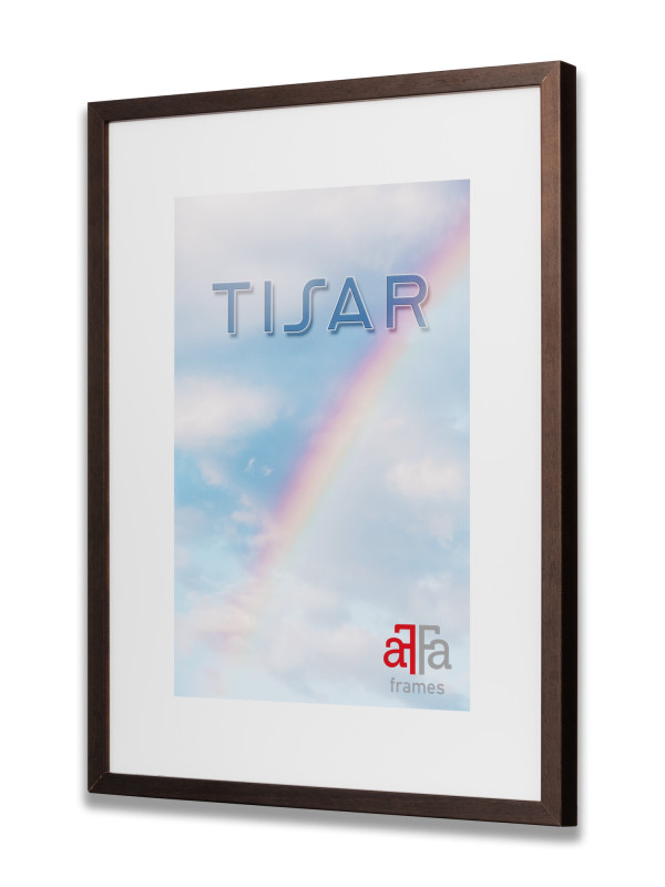 Ramka drewniana Tisar brązowa