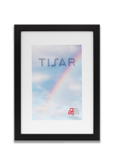 Ramka drewniana Tisar czarna