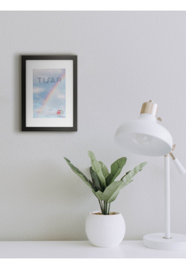 Ramka drewniana Tisar czarna