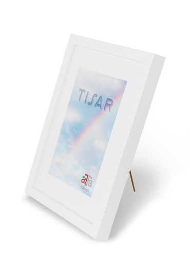 Ramka drewniana Tisar biała