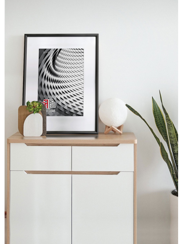 Drewniana ramka Finger czarna