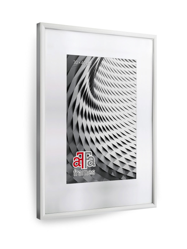 Drewniana ramka Finger biała