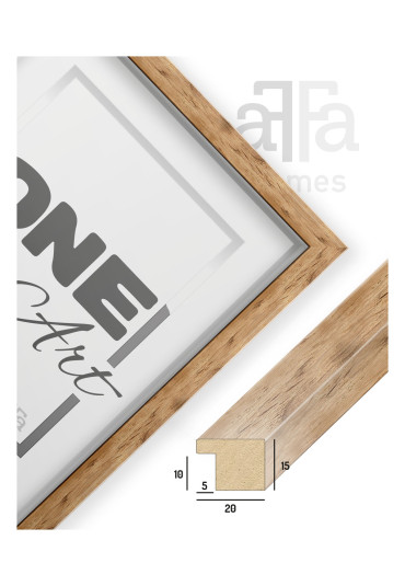 Ramka Hekla MDF naturalna