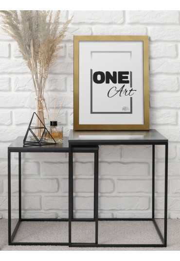 Ramka Hekla MDF złota