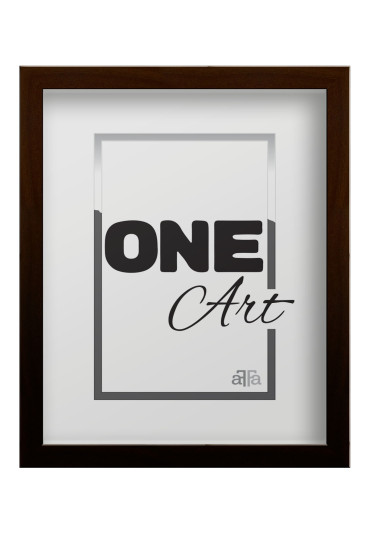 Ramka Hekla MDF brązowa