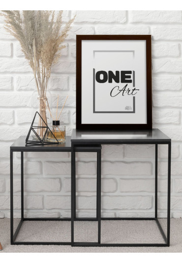 Ramka Hekla MDF brązowa