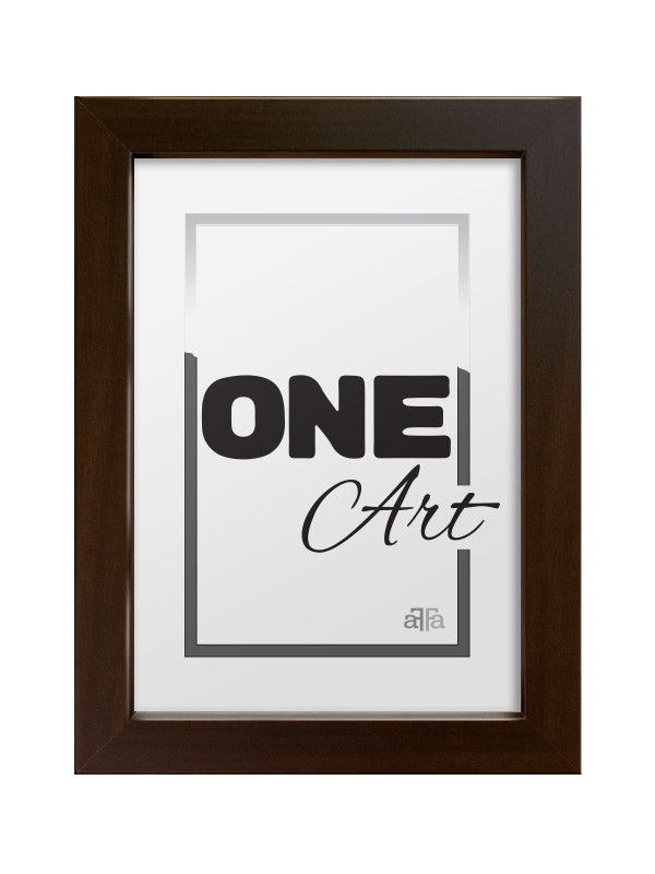 Ramka Hekla MDF brązowa